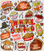 Thankful For Good Food DTF Transfer