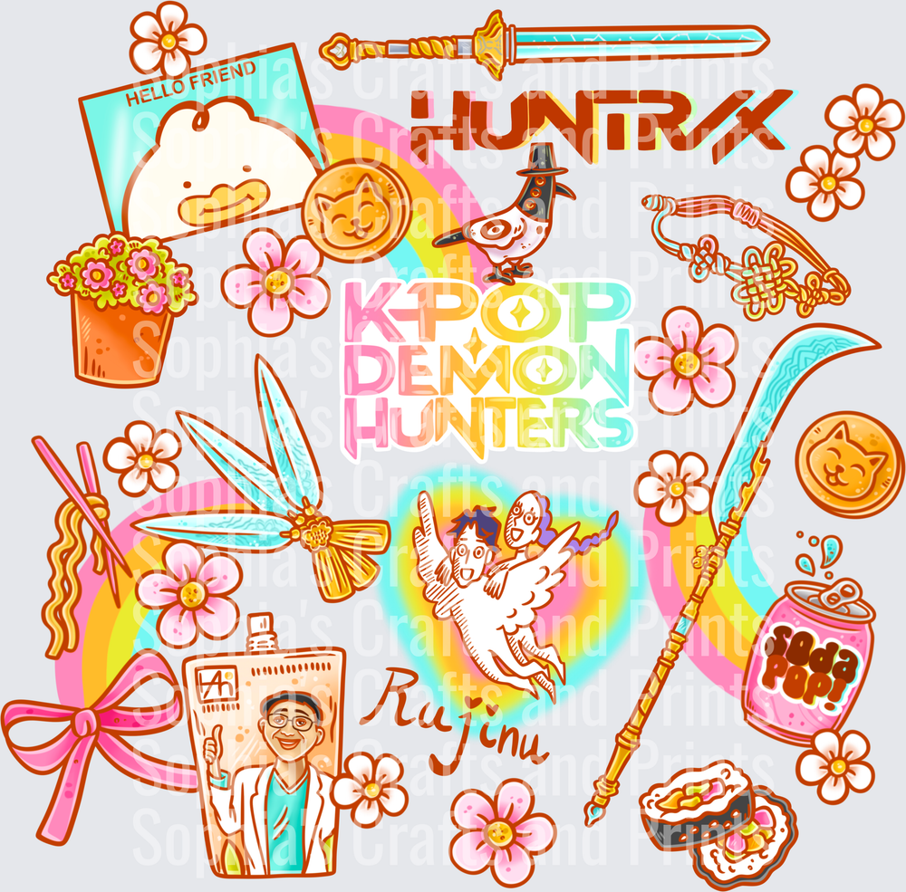 Girly KPDH DTF Transfer