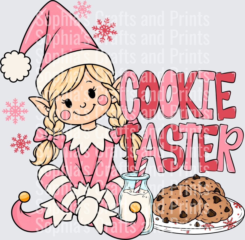 Cookie Taster Girl3 DTF Transfer