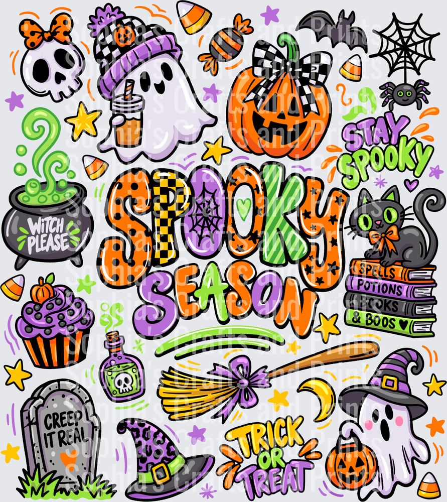 Spooky Season DTF Transfer