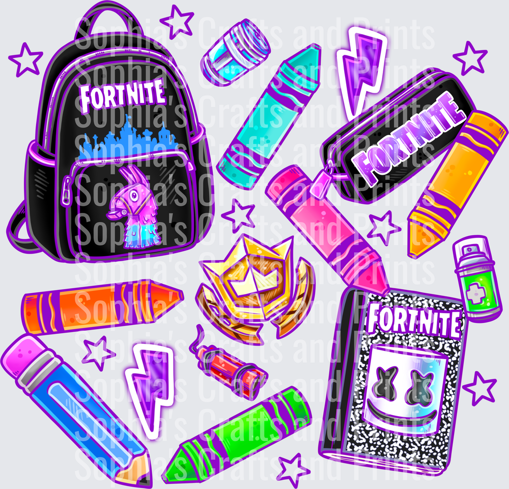 Fortnite B2S DTF Transfer