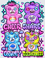 FugglerBears DTF PNG