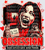 Obsession DTF Transfer