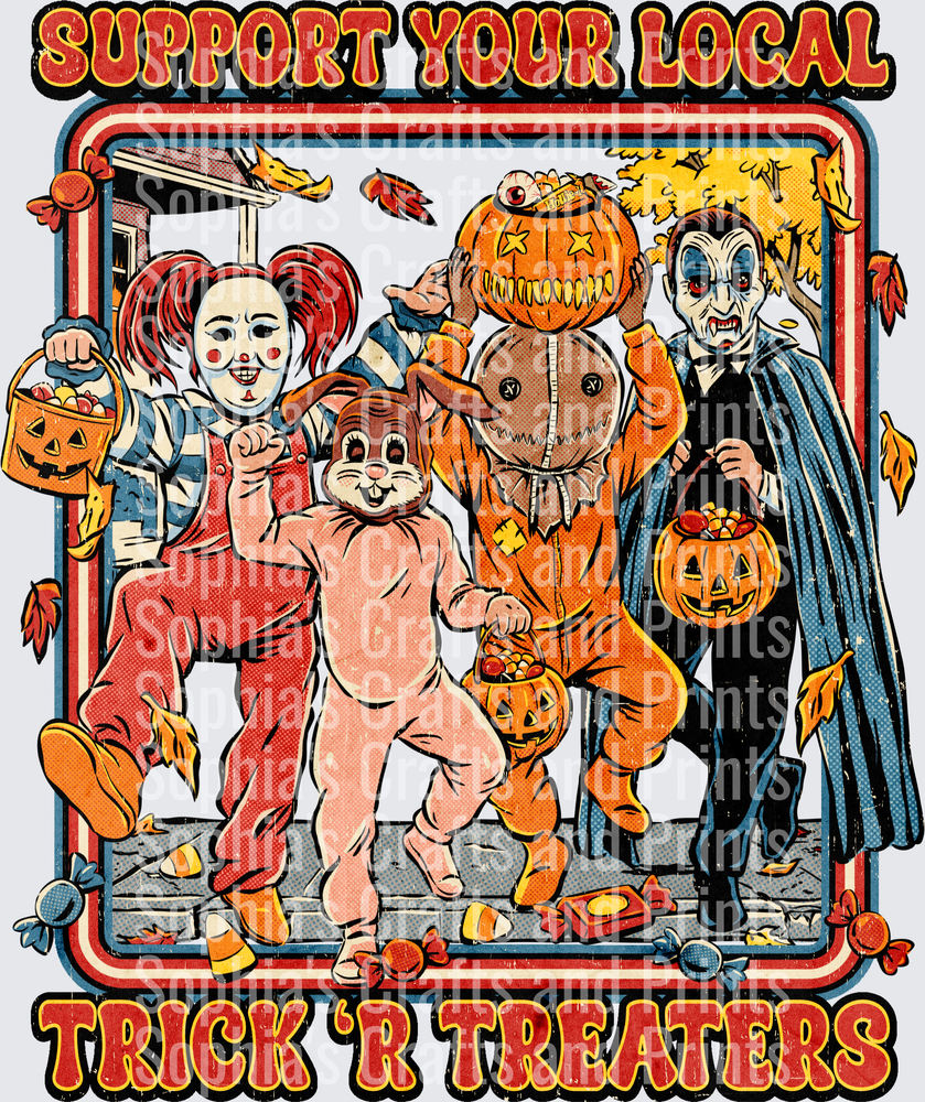 Trick’R Treaters DTF Transfer
