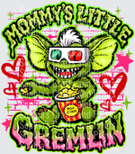 Mommy’s Gremlin Popcorn DTF Transfer