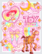 Jessie Toy Story Pink DTF Transfer