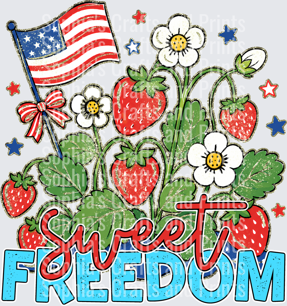 Sweet Freedom DTF Transfer