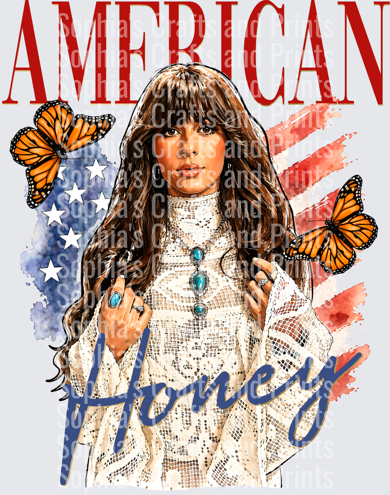 American Honey DTF Transfer