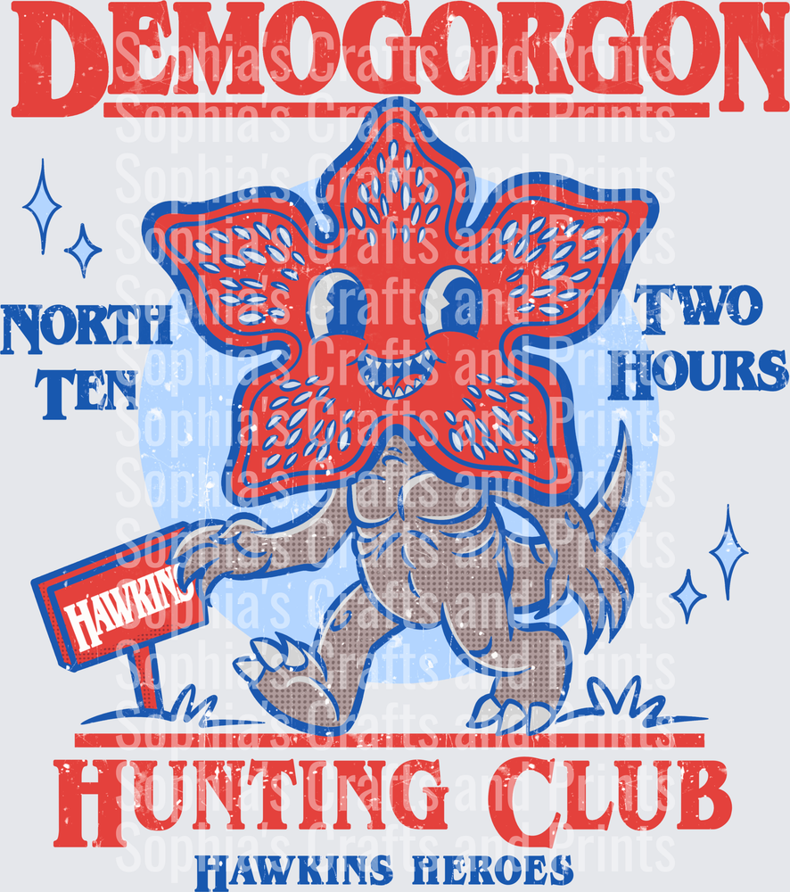 Demo Hunting Club DTF Transfer