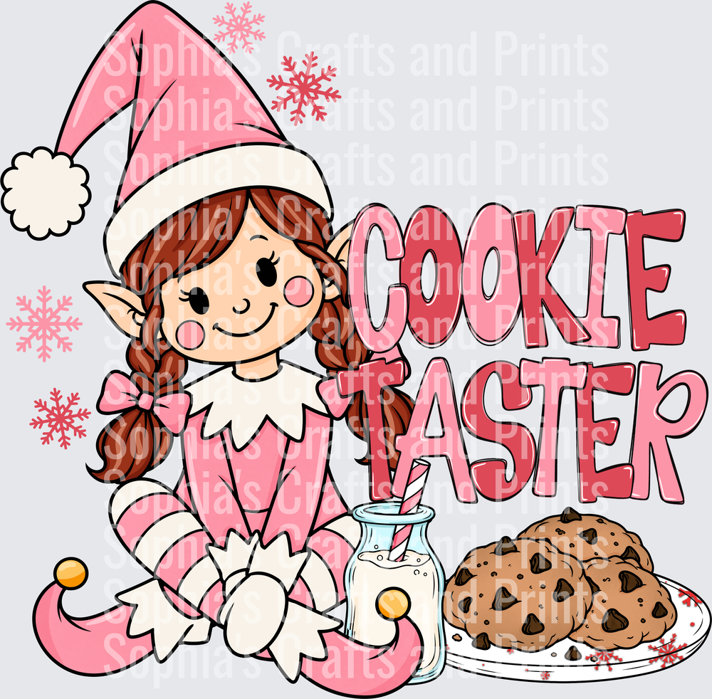 Cookie Taster Girl4 DTF Transfer