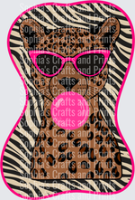 Cool Cheetah Print DTF Transfer