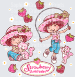 Retro Strawberry SC DTF Transfer