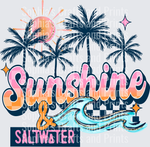 Sunshine And Saltwater DTF Transfer