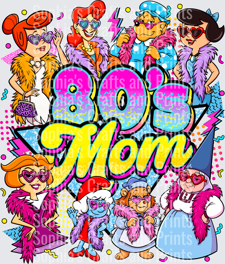 80’s Mom DTF Transfer