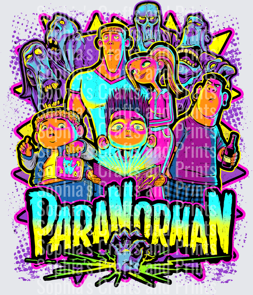 Paranorman DTF Transfer