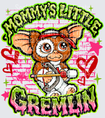Mommy’s Gremlin Bow DTF Transfer