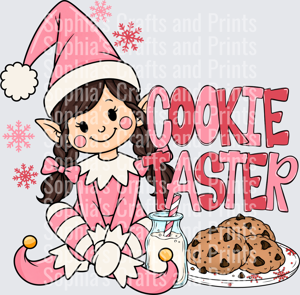 Cookie Taster Girl2 DTF Transfer