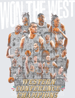 Won The West Halftone