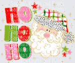 ho ho ho Santa DTF Transfer