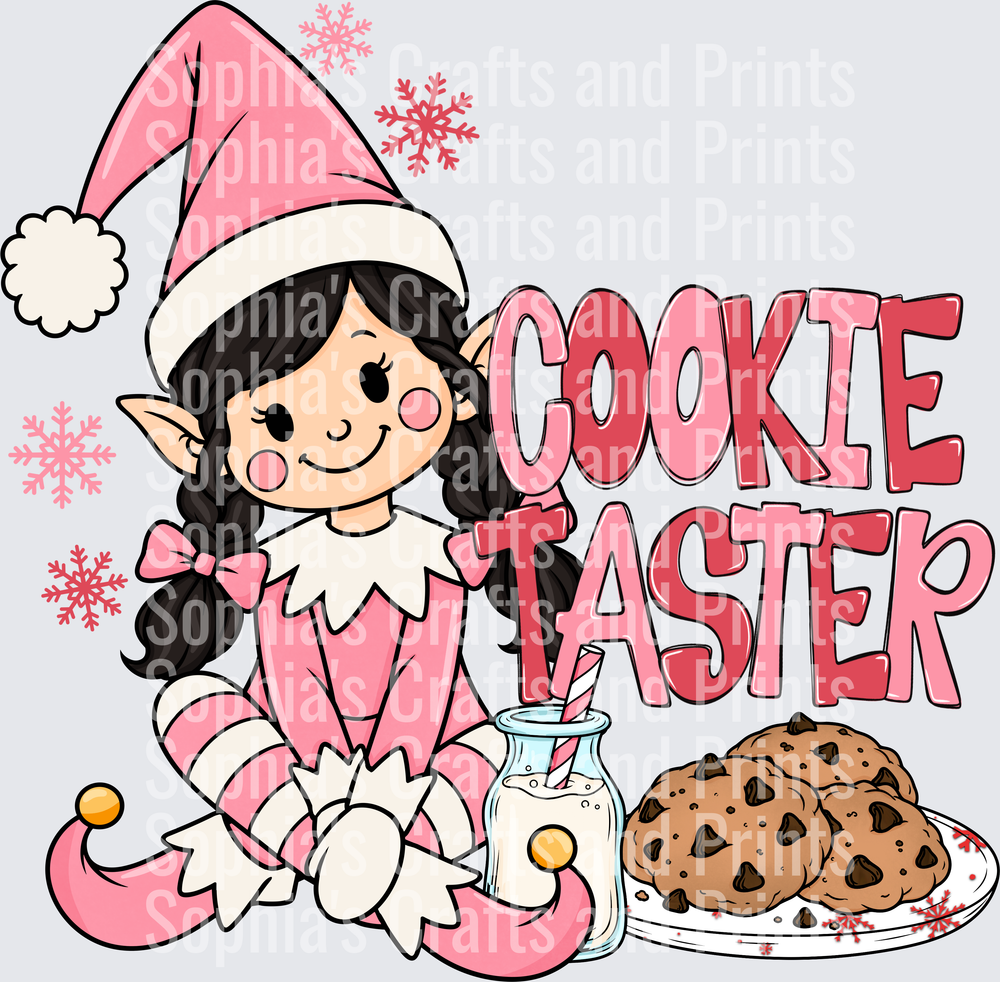 Cookie Taster Girl4 DTF Transfer