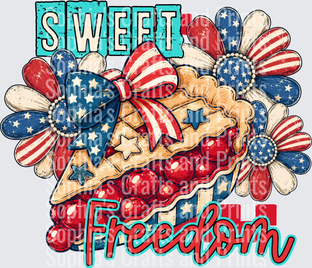 Sweet Freedom DTF Transfer