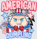 American Dumpling DTF Transfer
