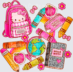 Hello_Kitty B2S DTF Transfer