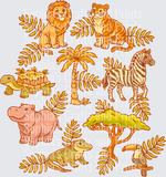 Safari Boy DTF Transfer
