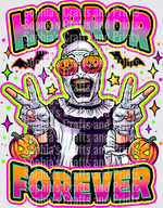 Horror Forever DTF Transfer