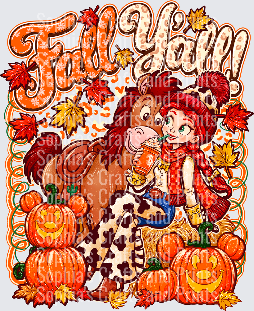 Fall Yall DTF Transfer