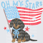 Oh my stars DTF Transfer