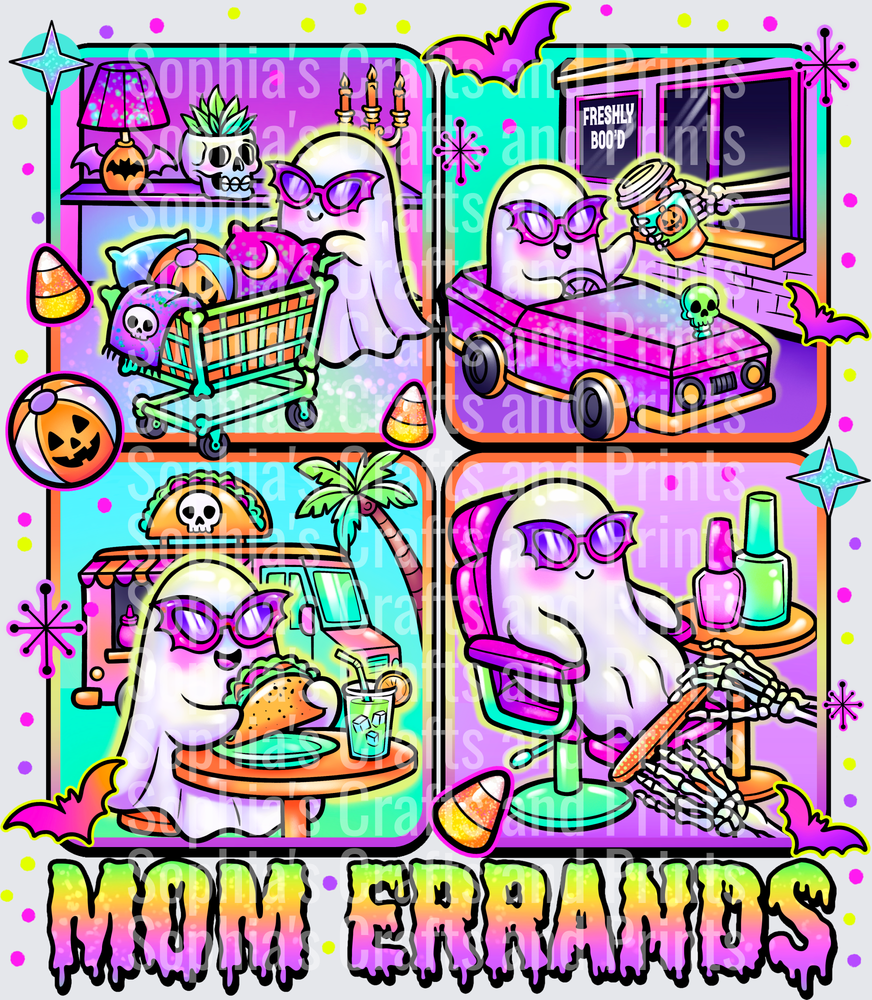 Mom Errands DTF Transfer