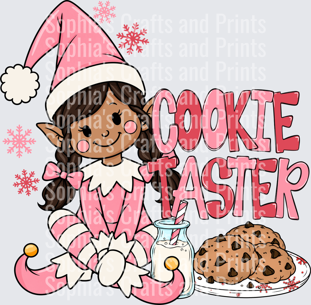 Cookie Tester Girl1 DTF Transfer