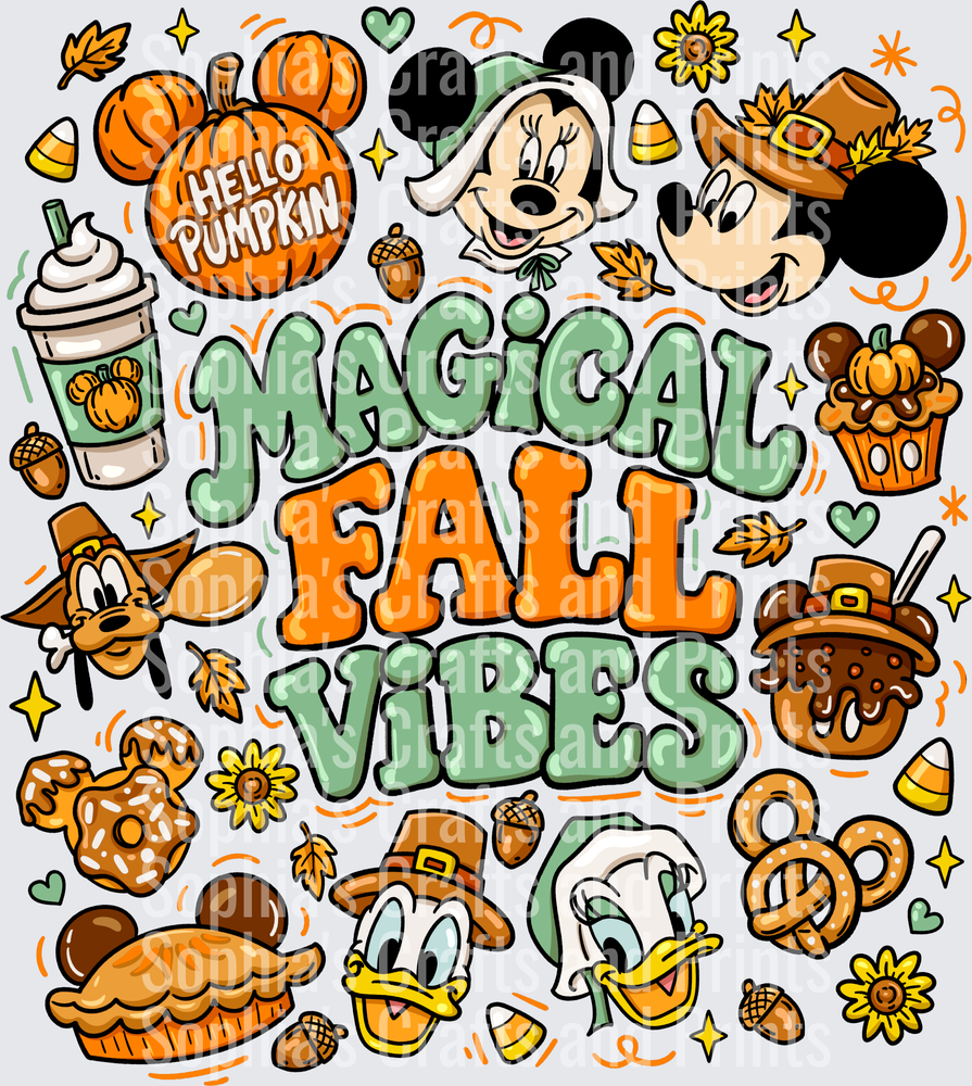 Magical Fall Vibes DTF Transfer