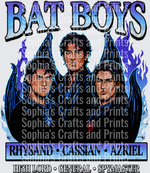 Bat Boys DTF Transfer