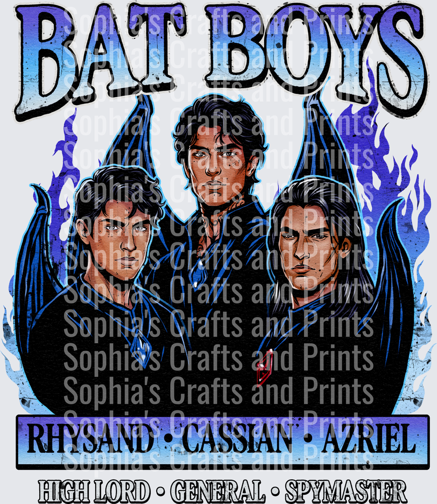 Bat Boys DTF Transfer