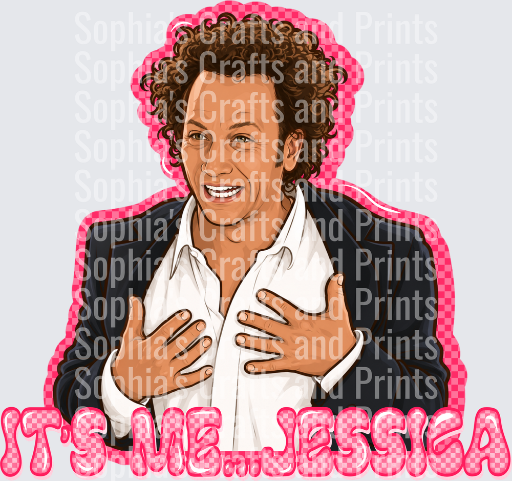 Its Me Jessica DTF Transfer