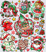 90’s Christmas DTF Transfer