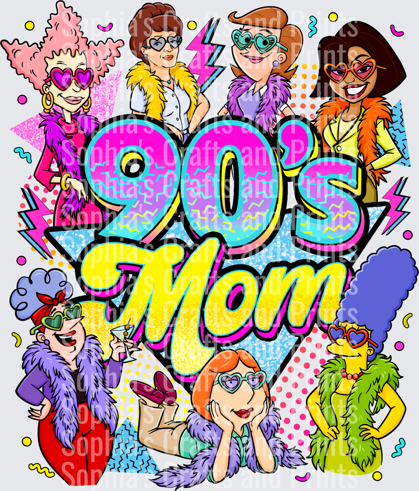 90’s Mom DTF Transfer
